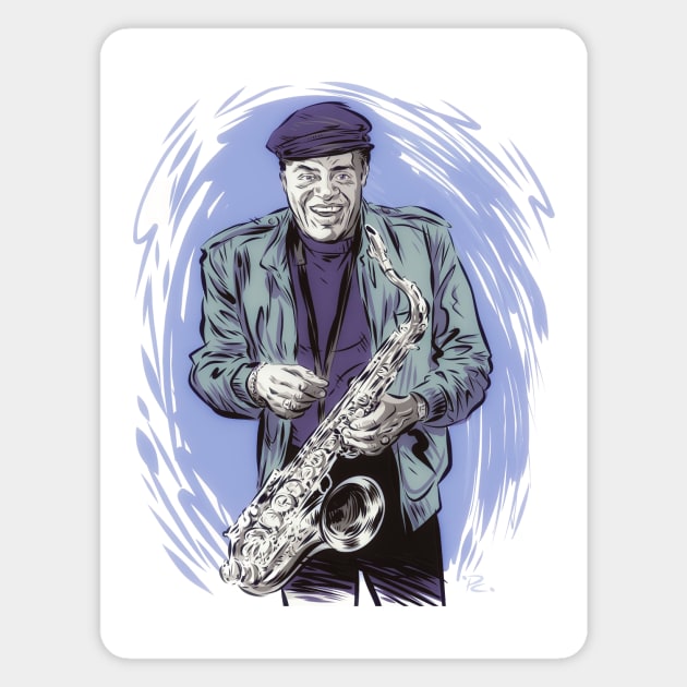 Stanley Turrentine - An illustration by Paul Cemmick Magnet by PLAYDIGITAL2020